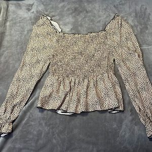 long sleeve crop top (never worn)
